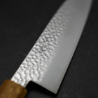 Santoku VG-10 Tsuchime Damascus Yaki-Urushi Handle 170mm (6.7”)-[Musashi]-[Japan-Küchenmesser]