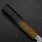 Santoku VG-10 Tsuchime Damascus Yaki-Urushi Handle 170mm (6.7”)-[Musashi]-[Japan-Küchenmesser]