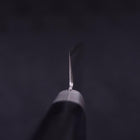 Santoku VG-10 Tsuchime Damast Dunkelblauer Westlicher Griff 130mm-[Musashi]-[Japan-Küchenmesser]