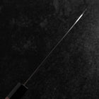Santoku VG-10 Tsuchime Damast Walnussholz Griff 165mm-[Musashi]-[Japan-Küchenmesser]