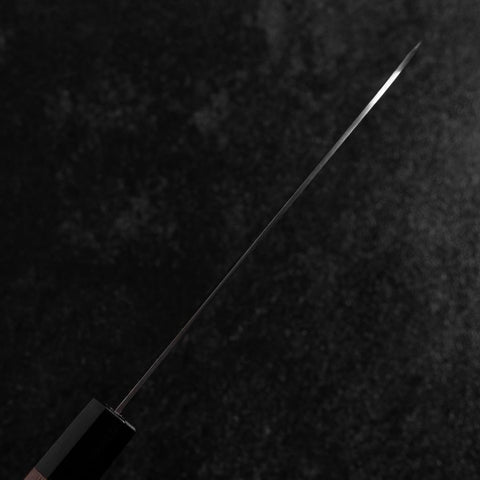 Santoku VG-10 Tsuchime Damast Walnussholz Griff 165mm-[Musashi]-[Japan-Küchenmesser]