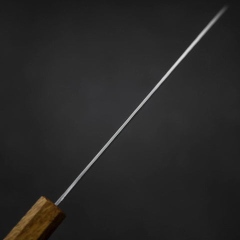 Santoku VG-10 Tsuchime Damast Yaki Urushi Griff 180mm-[Musashi]-[Japan-Küchenmesser]