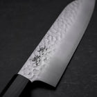 Santoku VG-10 Tsuchime Ebenholz Griff 165mm-[Musashi]-[Japan-Küchenmesser]
