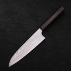 Santoku VG-10 Tsuchime Ebony Wood Handle 170mm (6.7”)-[Musashi]-[Japan-Küchenmesser]