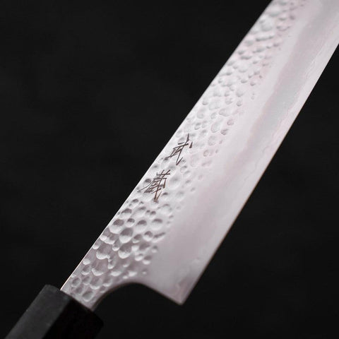 Santoku VG-10 Tsuchime Ebony Wood Handle 170mm (6.7”)-[Musashi]-[Japan-Küchenmesser]