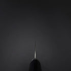 Santoku VG-10 Tsuchime Lila Runder Mahagoni Griff 165mm-[Musashi]-[Japan-Küchenmesser]