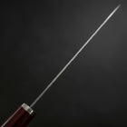 Santoku VG-10 Tsuchime Oval Red Handle 165mm (6.5”)-[Musashi]-[Japan-Küchenmesser]