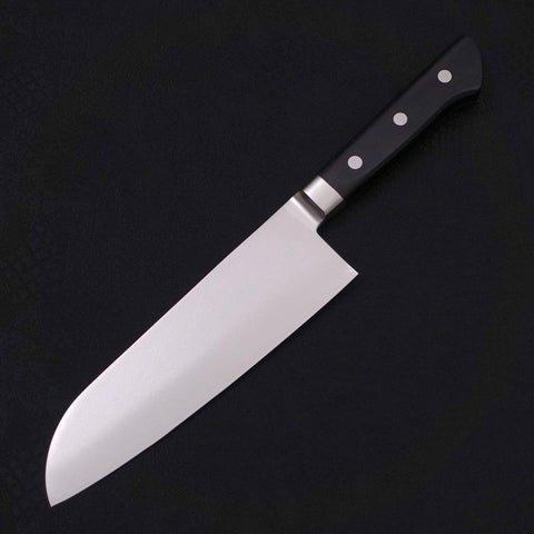 Santoku VG-5, Damast Westlicher Griff, 175mm-[Musashi]-[Japan-Küchenmesser]
