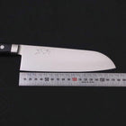 Santoku VG-5, Damast Westlicher Griff, 175mm-[Musashi]-[Japan-Küchenmesser]