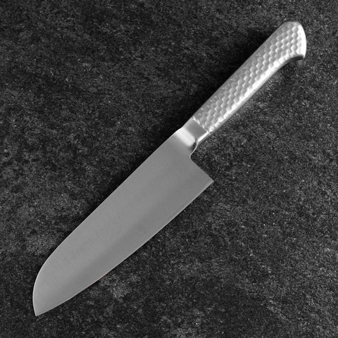 Santoku VG-5 Poliert Westlicher Griff 160mm-[Musashi]-[Japan-Küchenmesser]