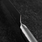 Santoku VG-5 Poliert Westlicher Griff 160mm-[Musashi]-[Japan-Küchenmesser]