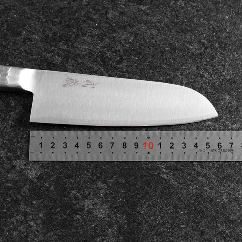 Santoku VG-5 Poliert Westlicher Griff 160mm-[Musashi]-[Japan-Küchenmesser]