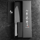 Santoku VG-5 Poliert Westlicher Griff 160mm-[Musashi]-[Japan-Küchenmesser]