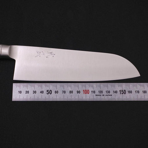 Santoku VG-5 Poliert Westlicher Griff 175mm-[Musashi]-[Japan-Küchenmesser]