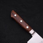 Santoku VG-5 Tsuchime Western Handle 175mm (6.8”)-[Musashi]-[Japanese-Kitchen-Knives]