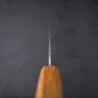 Santoku White Steel #1 Tsuchime Sumi Urushi Griff 165mm-[Musashi]-[Japan-Küchenmesser]