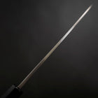 Santoku White steel #2 Kasumi Chokin Nami Fuji Büffelhorn und Ebenholz Griff 180mm-[Musashi]-[Japan-Küchenmesser]
