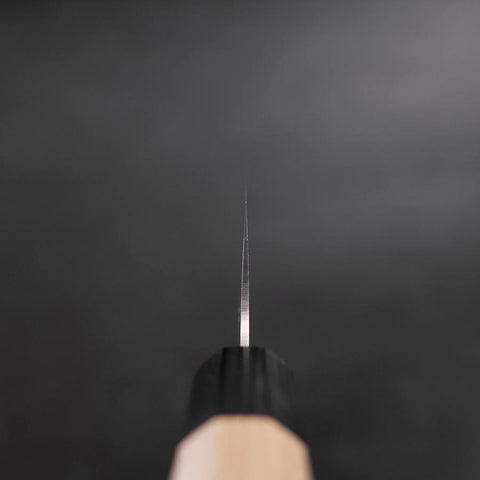 Santoku ZA-18 Damast Büffelhorn und Magnolienholz Griff 180mm-[Musashi]-[Japan-Küchenmesser]