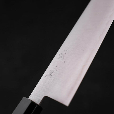 Santoku ZDP-189 Poliert Büffelhorn und Teakholz Griff 180mm-[Musashi]-[Japan-Küchenmesser]