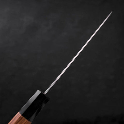 Santoku ZDP-189 Poliert Büffelhorn und Teakholz Griff 180mm-[Musashi]-[Japan-Küchenmesser]