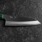 Santoku ZDP-189 Poliert Grüner Rosenholz Griff 165mm-[Musashi]-[Japan-Küchenmesser]