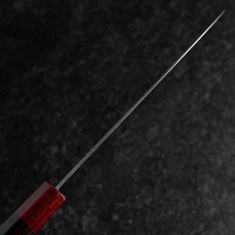 Santoku ZDP-189 Poliert Roter Rosenholz Griff 165mm-[Musashi]-[Japan-Küchenmesser]