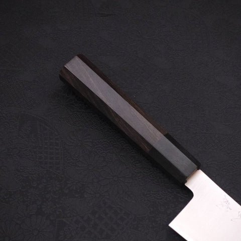 Santoku ZDP-189 Polished Buffalo Ebony Handle 180mm-[Musashi]-[Japan-Küchenmesser]