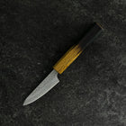 Schälmesser White Steel #2 Tsuchime Yaki Urushi Griff 80mm-[Musashi]-[Japan-Küchenmesser]