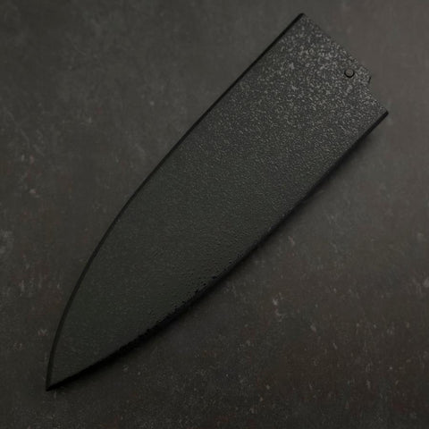 Schwarze Ishime Scheide für Deba mit Pin 180mm-[Musashi]-[Japan-Küchenmesser]