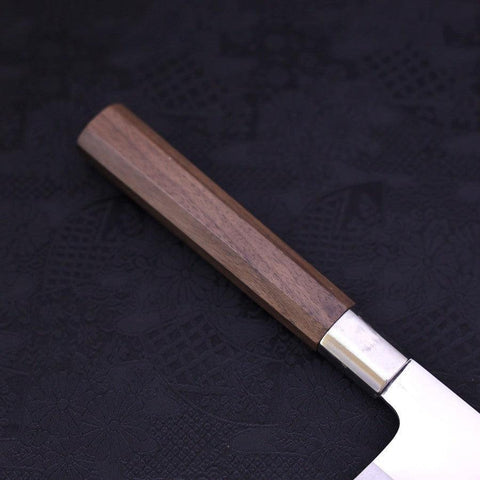 Shukaku Silver Steel #3 Walnussholz Griff 180mm-[Musashi]-[Japan-Küchenmesser]