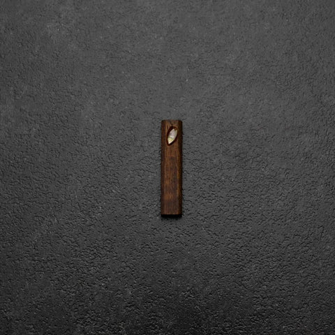 Stäbchenhalter aus Holz mit Muschelinlay – Sakura Braun-[Musashi]-[Japan-Küchenmesser]