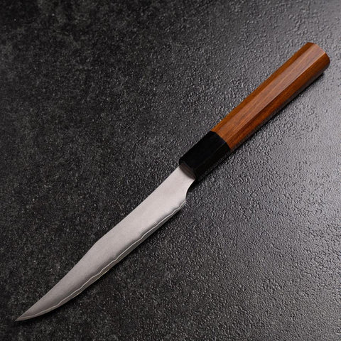 Steak Messer AUS-10 Kasumi Büffelhorn und Bubinga Griff 125mm-[Musashi]-[Japan-Küchenmesser]