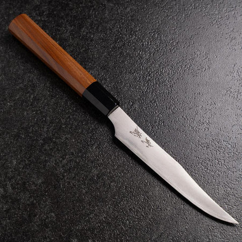 Steak Messer AUS-10 Kasumi Büffelhorn und Bubinga Griff 125mm-[Musashi]-[Japan-Küchenmesser]