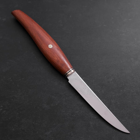 Steak knife VG-10 Damast Anden Teak Griff 115mm-[Musashi]-[Japan-Küchenmesser]