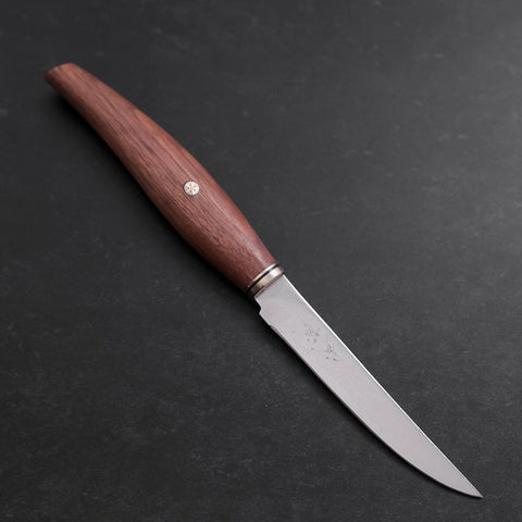 Steak knife VG-10 Damast Walnuss Griff 115mm-[Musashi]-[Japan-Küchenmesser]