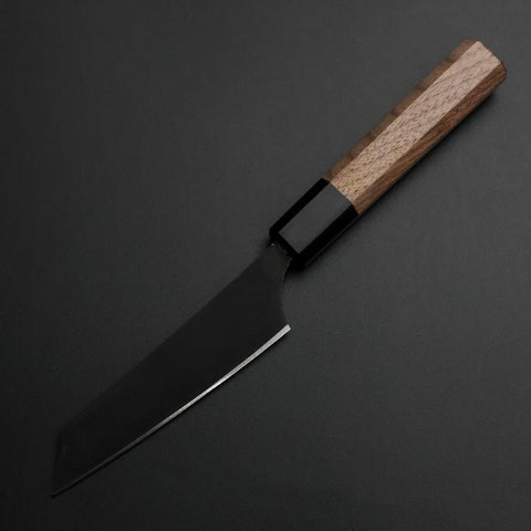 Steakmesser AUS-8 Kurouchi Walnussholz Griff 115mm-[Musashi]-[Japan-Küchenmesser]