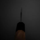 Steakmesser AUS-8 Kurouchi Walnussholz Griff 115mm-[Musashi]-[Japan-Küchenmesser]