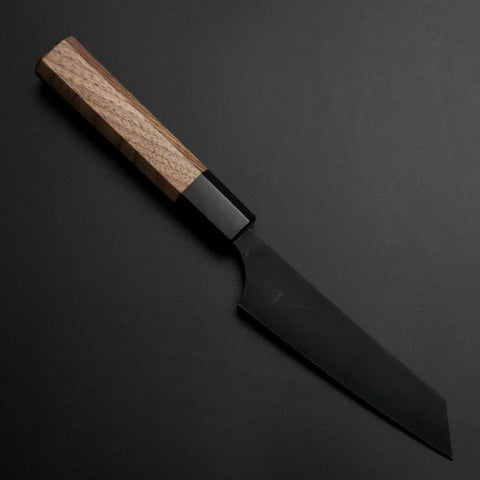 Steakmesser AUS-8 Kurouchi Walnussholz Griff 115mm-[Musashi]-[Japan-Küchenmesser]