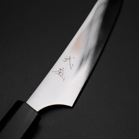 Steakmesser AUS-8 Poliert Walnussholz Griff 115mm-[Musashi]-[Japan-Küchenmesser]