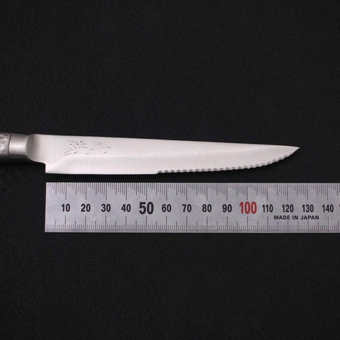 Steakmesser Voll-Rostfrei Reines Molybdän 130mm-[Musashi]-[Japan-Küchenmesser]