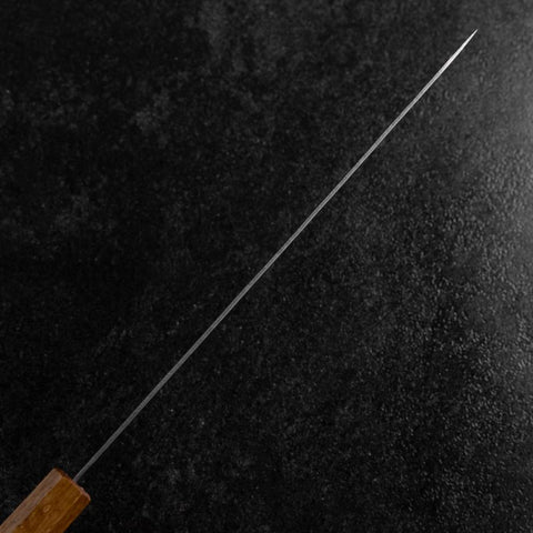 Sujihiki AUS-10 Nawame Damast Yaki Urushi Griff 240mm-[Musashi]-[Japan-Küchenmesser]