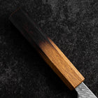 Sujihiki AUS-10 Nawame Damast Yaki Urushi Griff 240mm-[Musashi]-[Japan-Küchenmesser]