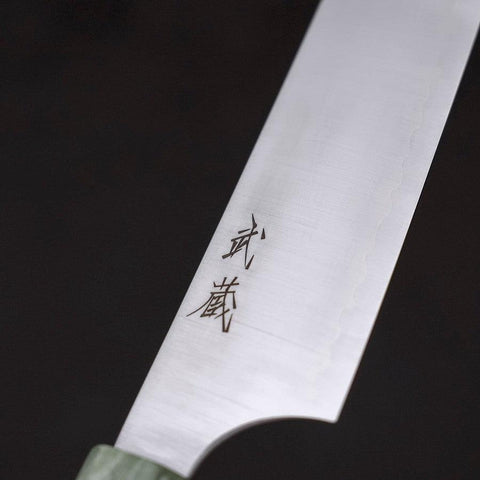 Sujihiki AUS-10 Poliert Grüner Ahornholz Griff 270mm-[Musashi]-[Japan-Küchenmesser]