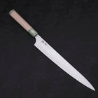 Sujihiki AUS-10 Poliert Grüner Ahornholz Griff 270mm-[Musashi]-[Japan-Küchenmesser]