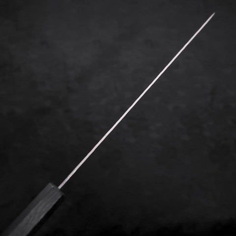 Sujihiki AUS-10 Tsuchime Damascus Dark Blue Urushi Handle 240mm (9.4”)-[Musashi]-[Japan-Küchenmesser]