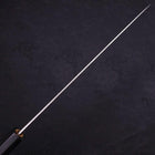 Sujihiki AUS-10 Wellen-Damast Büffelhorn und Magnolienholz Griff 240mm-[Musashi]-[Japan-Küchenmesser]