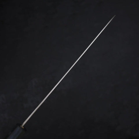 Sujihiki AUS-10 Wellen-Damast Dunkelblauer Urushi Griff 240mm-[Musashi]-[Japan-Küchenmesser]