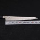 Sujihiki AUS-10 Wellen-Damast Dunkelblauer Urushi Griff 240mm-[Musashi]-[Japan-Küchenmesser]