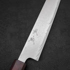 Sujihiki AUS-10 Wellen-Damast Lila Urushi Griff 240mm-[Musashi]-[Japan-Küchenmesser]