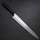 Sujihiki Blue Steel #1 Kasumi Büffelhorn und Ebenholz Griff 270mm-[Musashi]-[Japan-Küchenmesser]